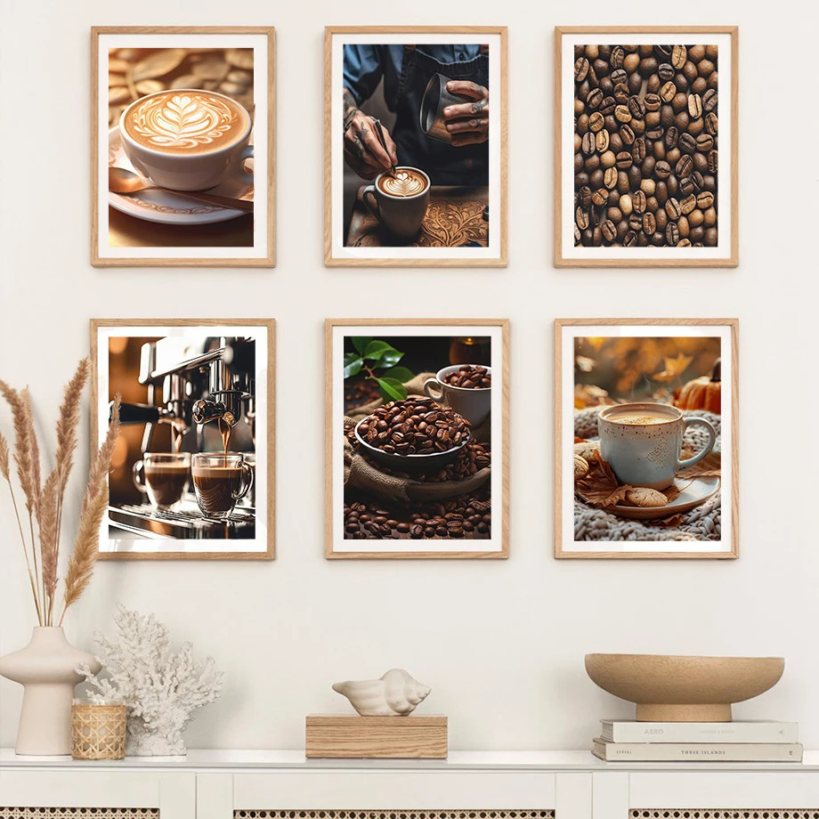 Home Barista - Coffee Art Coffee Bean Barista Coffee