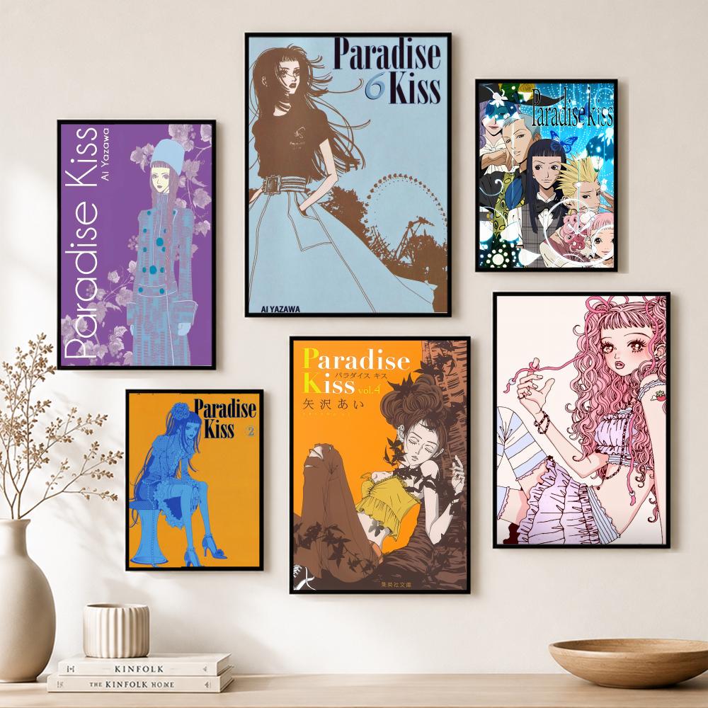 Home Bar And Theater - Fashion Paradise Kiss Poster Paper Wall