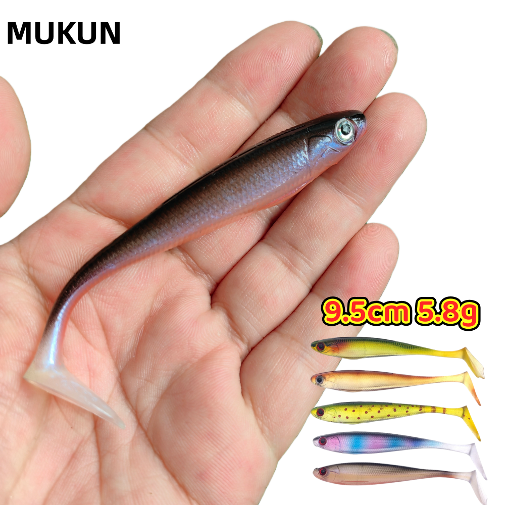 Jigger Double Sided - 7pcs/Set Double Color Silicone Soft Bait