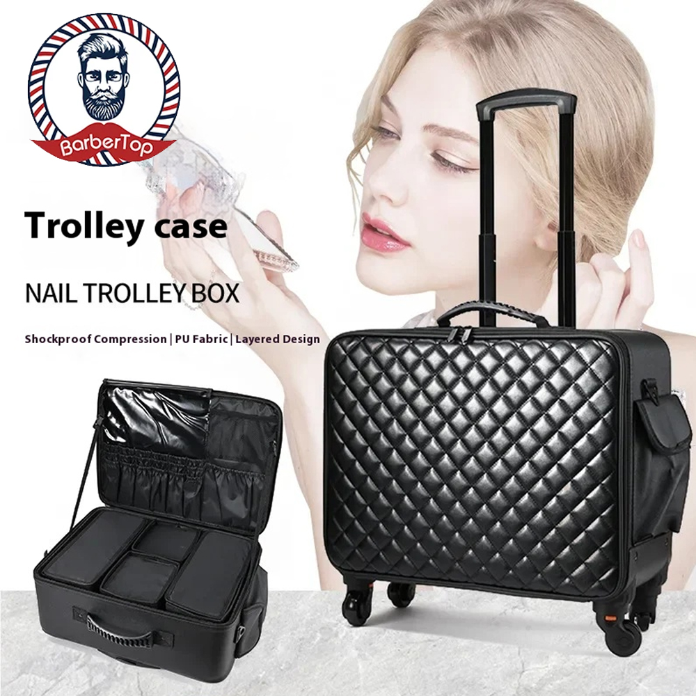 Travel Makeup Artist Bag Lugga - Home Barbershop recension och pris