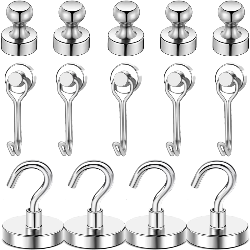 10Pcs Strong 16mm Magnetic Hoo - Home Bar And Fridge recension och pris