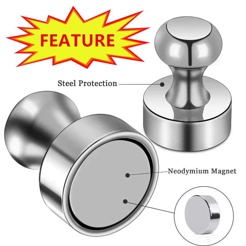 10Pcs Strong 16mm Magnetic Hoo - Home Bar And Fridge recension och pris