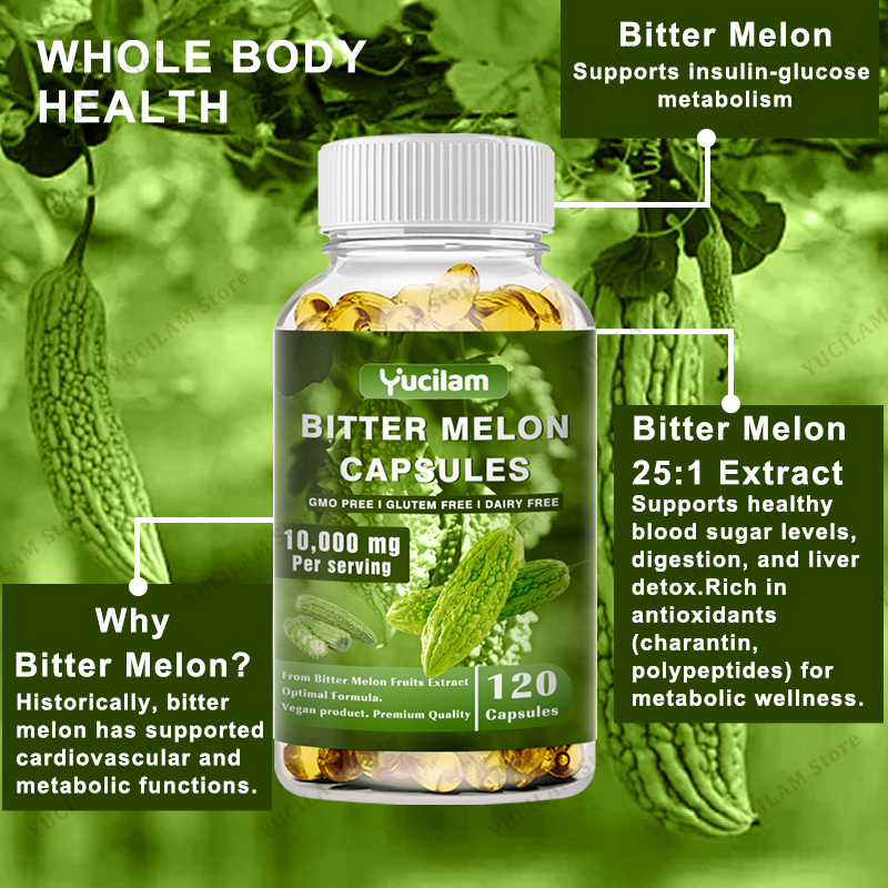 Bitter Melon - 400 Mg Per Serv - Bitters Bottle Set recension och pris