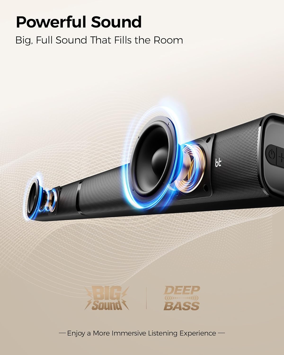 Soundbar with Subwoofer for TV - Home Bar And Theater recension och pris