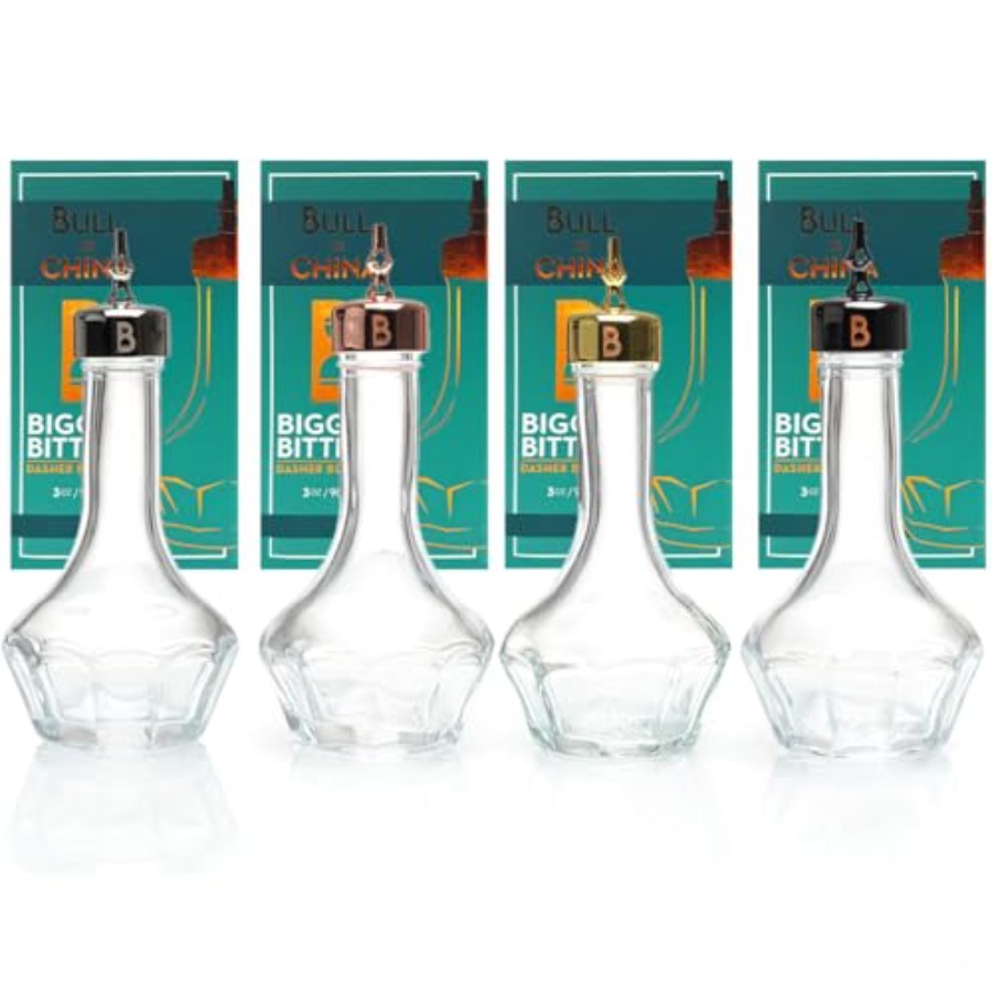 Bitters Bottle 90ml Glass Dash - Bitters Bottle Set recension och pris