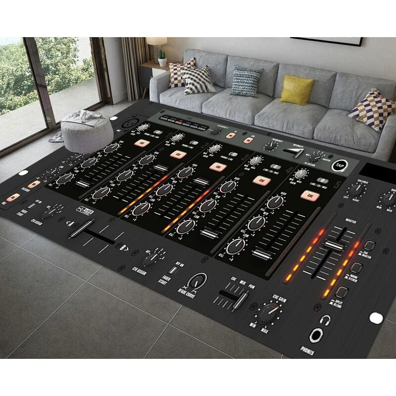 3D DJ Music Screen Keyboard Ar - Home Bar Seating recension och pris