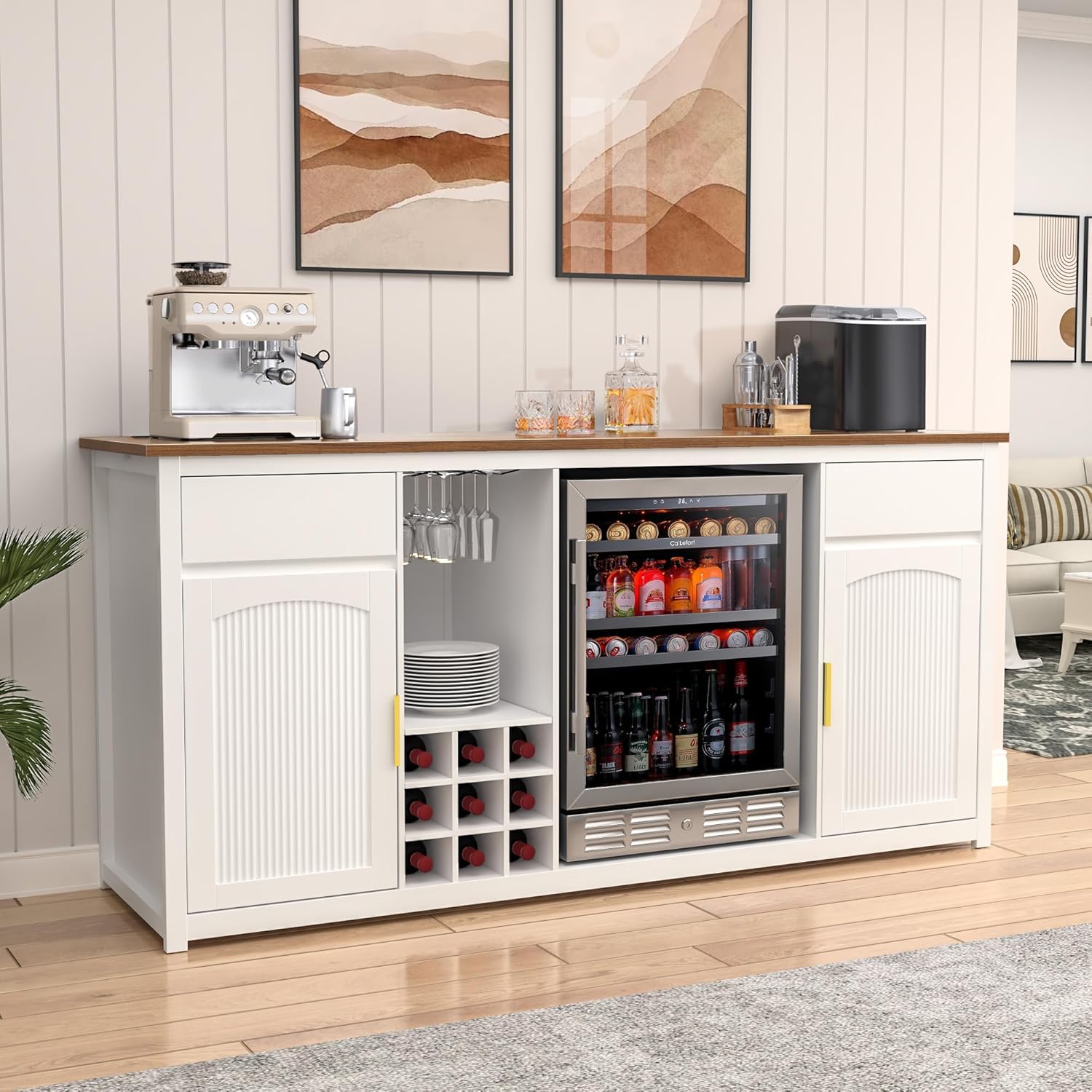 Extra Long Bar Cabinet Fridge  - Home Bar And Fridge recension och pris