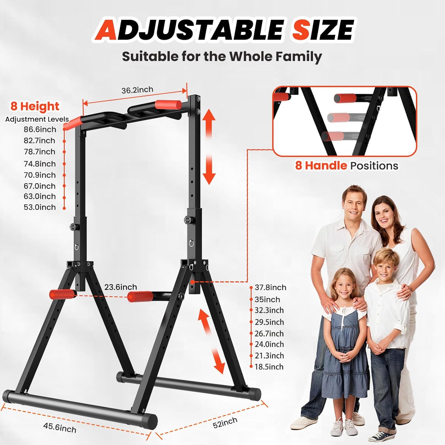 Power Tower Pull Up Bar Free S - Home Bar Stand recension och pris