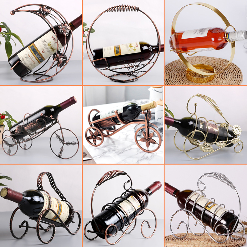 Metal Wine Rack Hanging Wine G - Home Bar Stand recension och pris