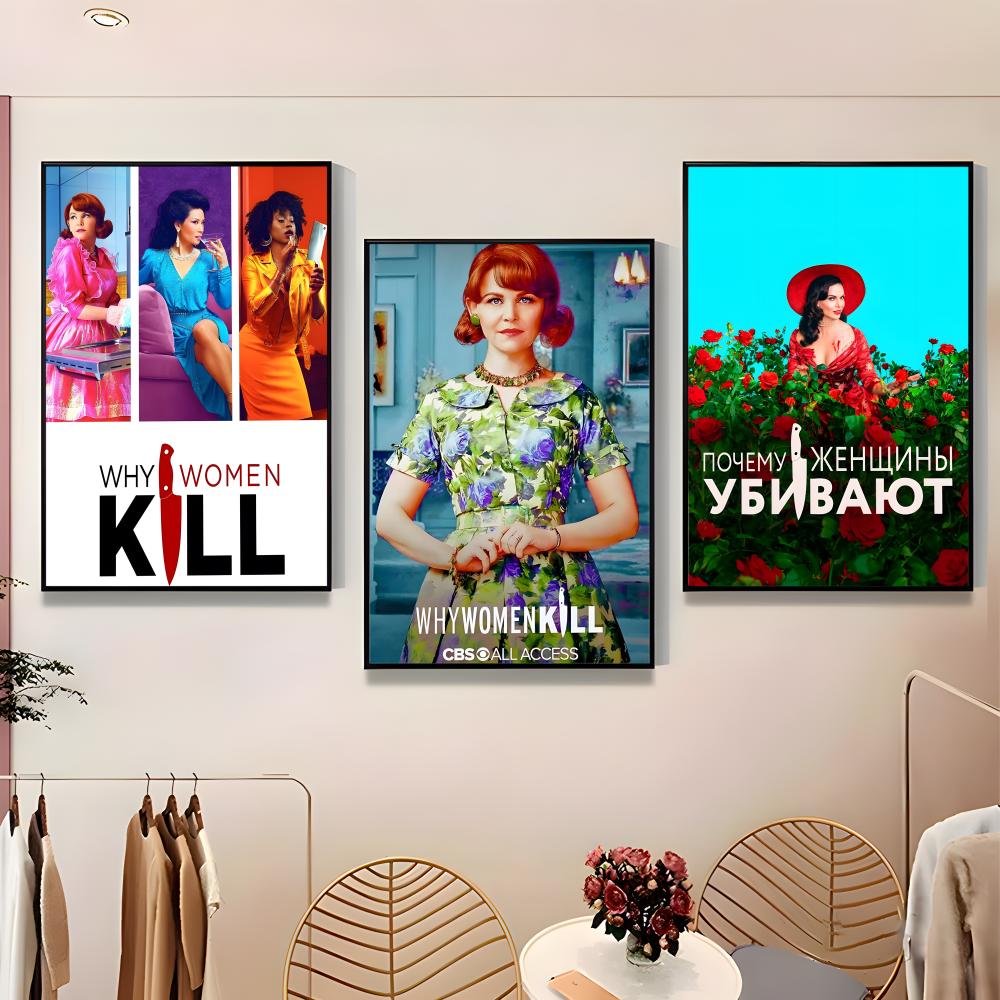 Drama Why Women Kill Poster Pa - Home Bar And Theater recension och pris