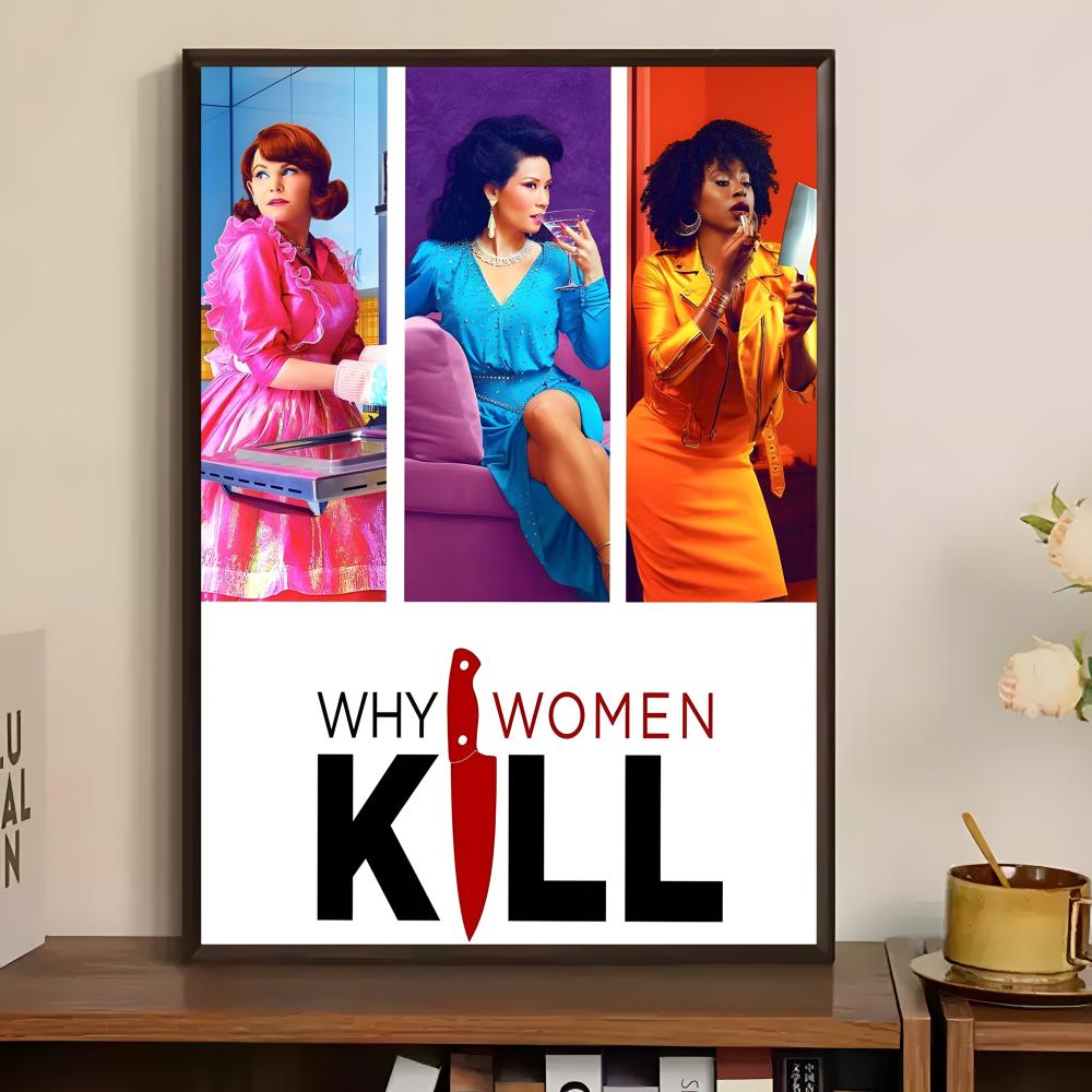 Drama Why Women Kill Poster Pa - Home Bar And Theater recension och pris