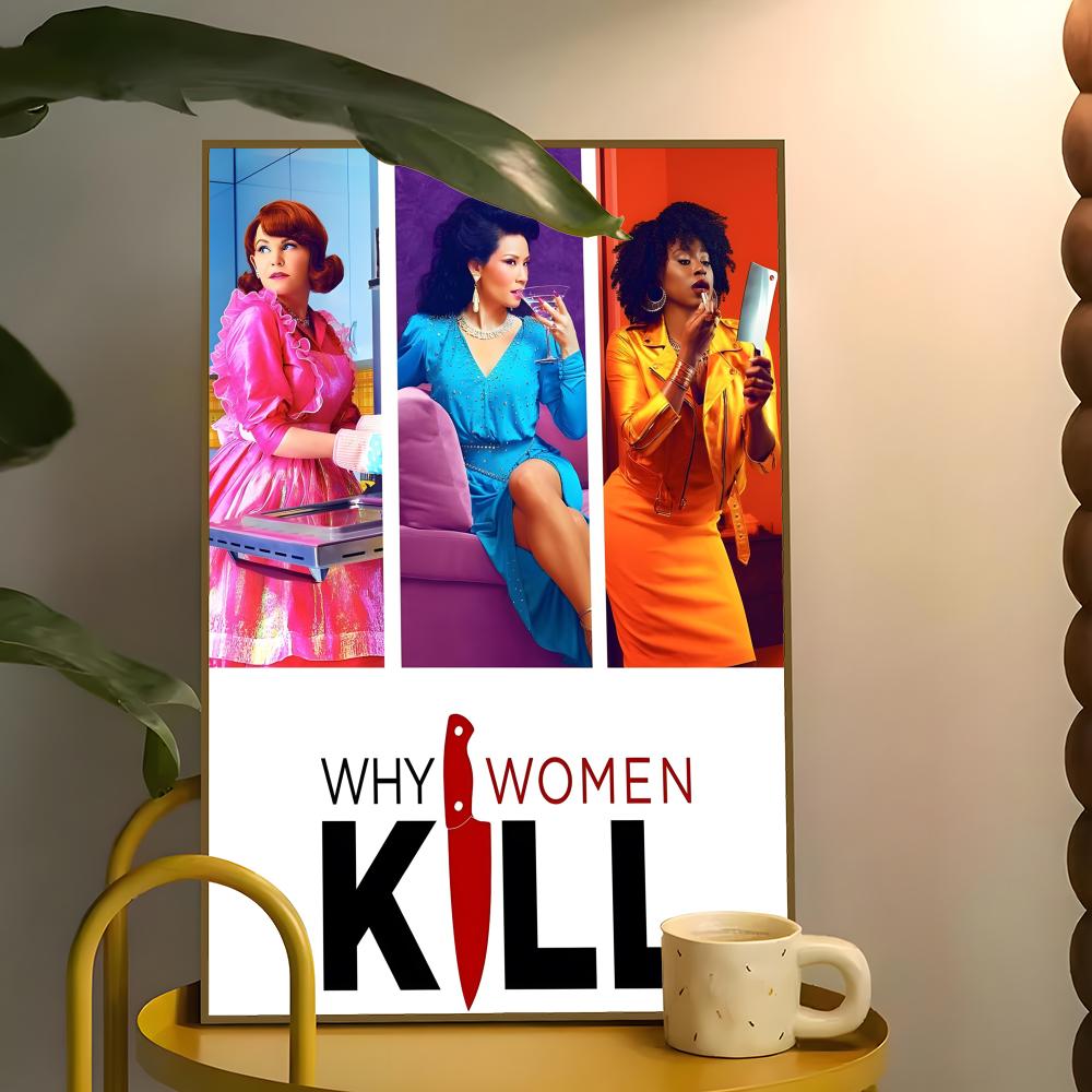 Drama Why Women Kill Poster Pa - Home Bar And Theater recension och pris