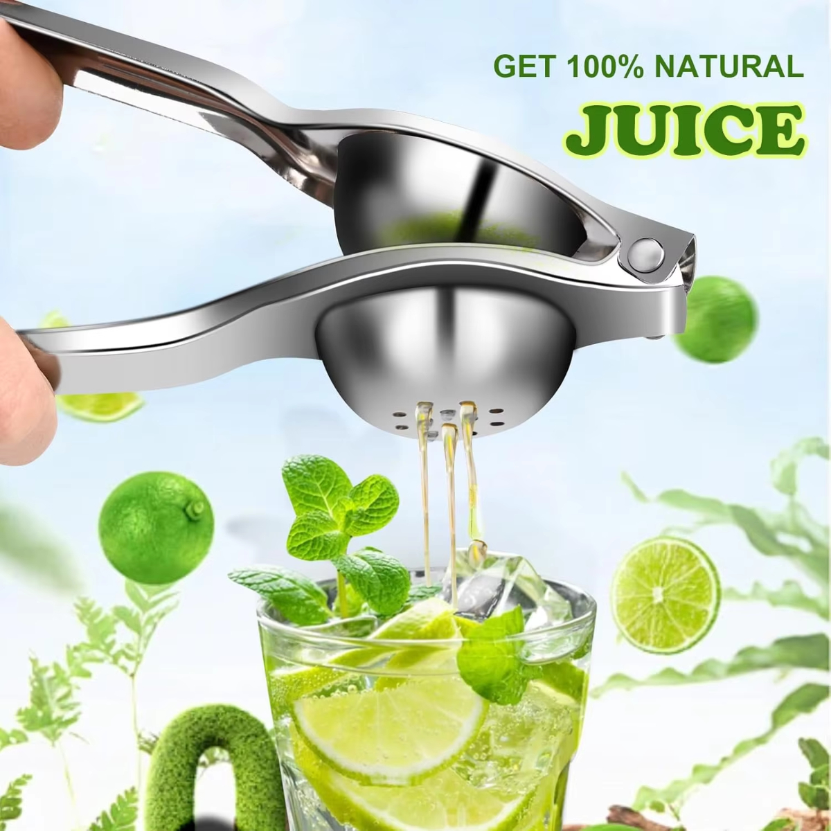 1/2/3pcs Stainless Steel Lemon - Citrus Juicer Bar recension och pris