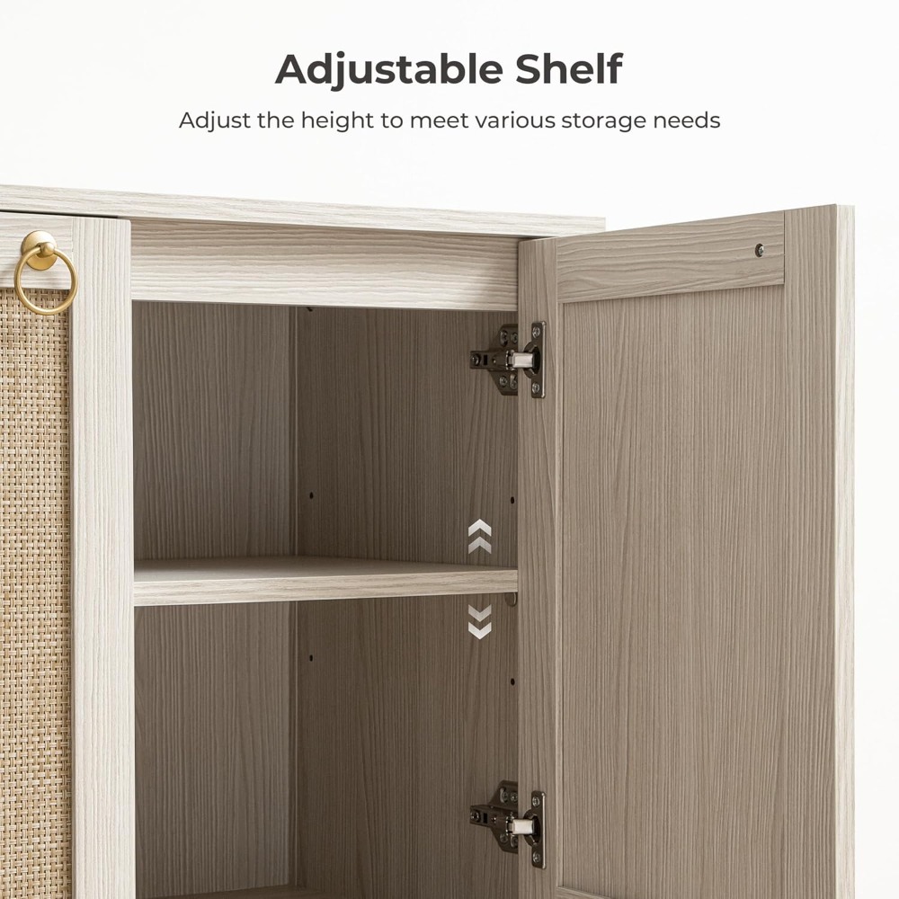 Sideboard Buffet Cabinet with  - Home Bar Shelves recension och pris