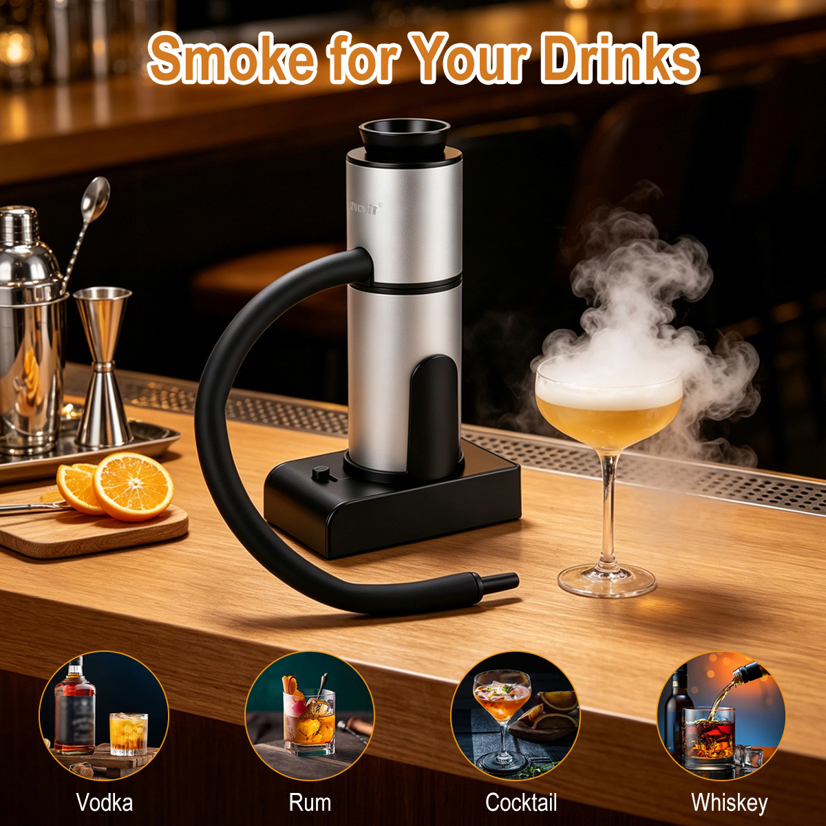 BORUiT SK303 Portable Food Col - Smoking Gun Kit recension och pris