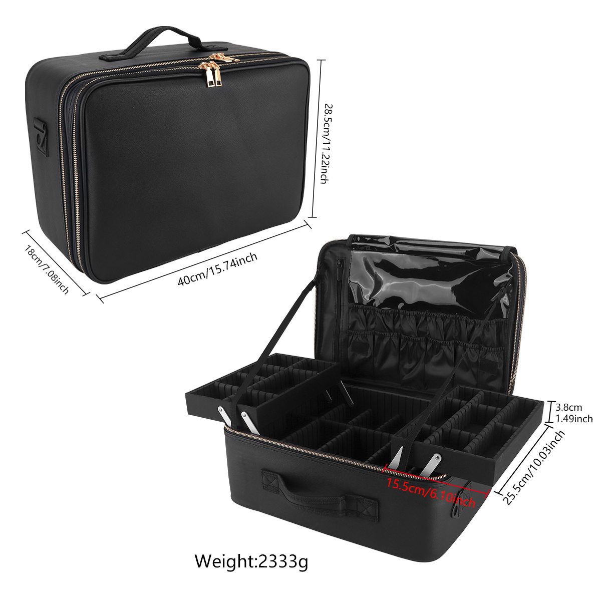 Women Travel Cosmetic Case Org - Home Barbershop recension och pris