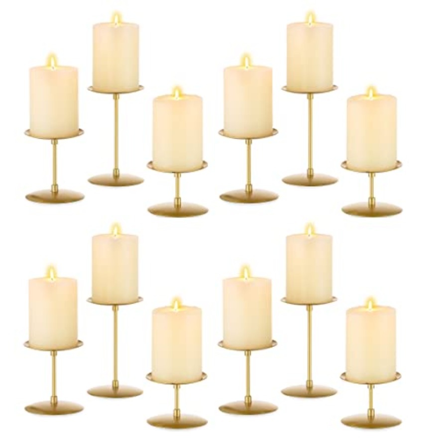 Pillar Candle Holders Candelab - Home Bar Stand recension och pris