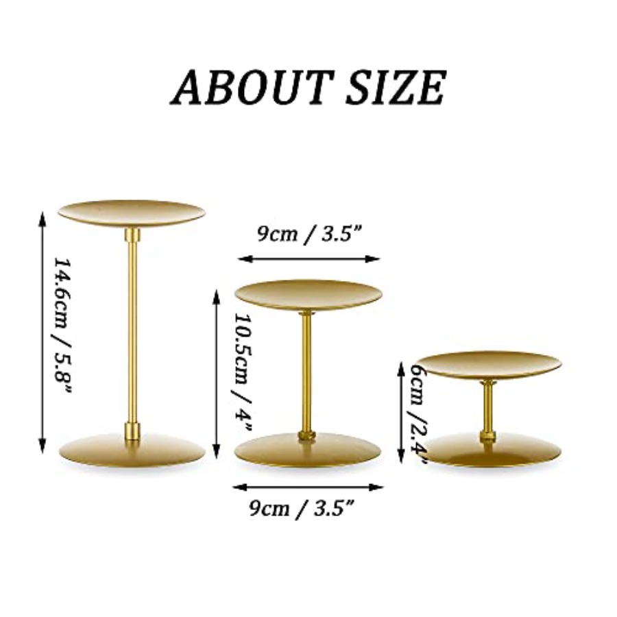 Pillar Candle Holders Candelab - Home Bar Stand recension och pris