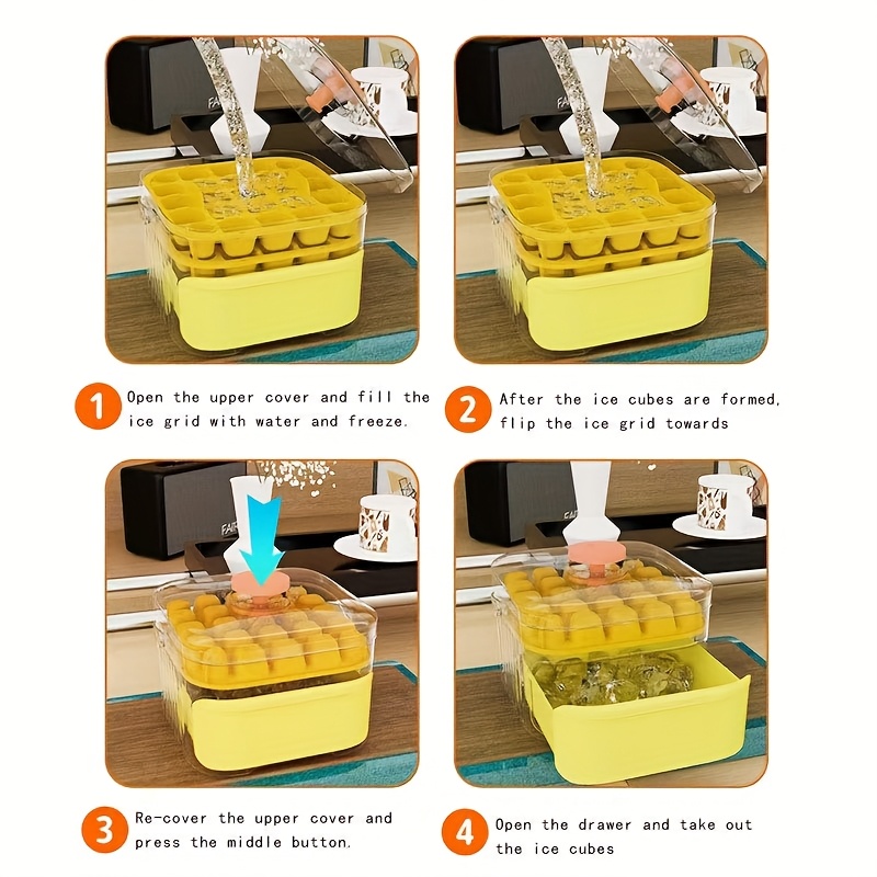48 Cells Ice Cube Tray Easy Co - Home Bar And Fridge recension och pris