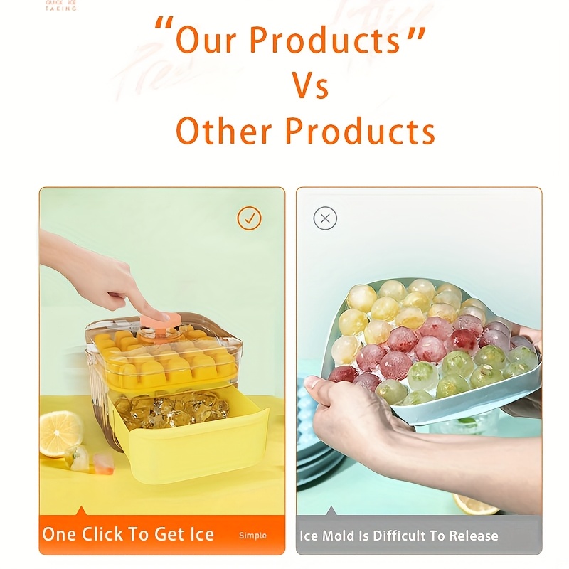48 Cells Ice Cube Tray Easy Co - Home Bar And Fridge recension och pris