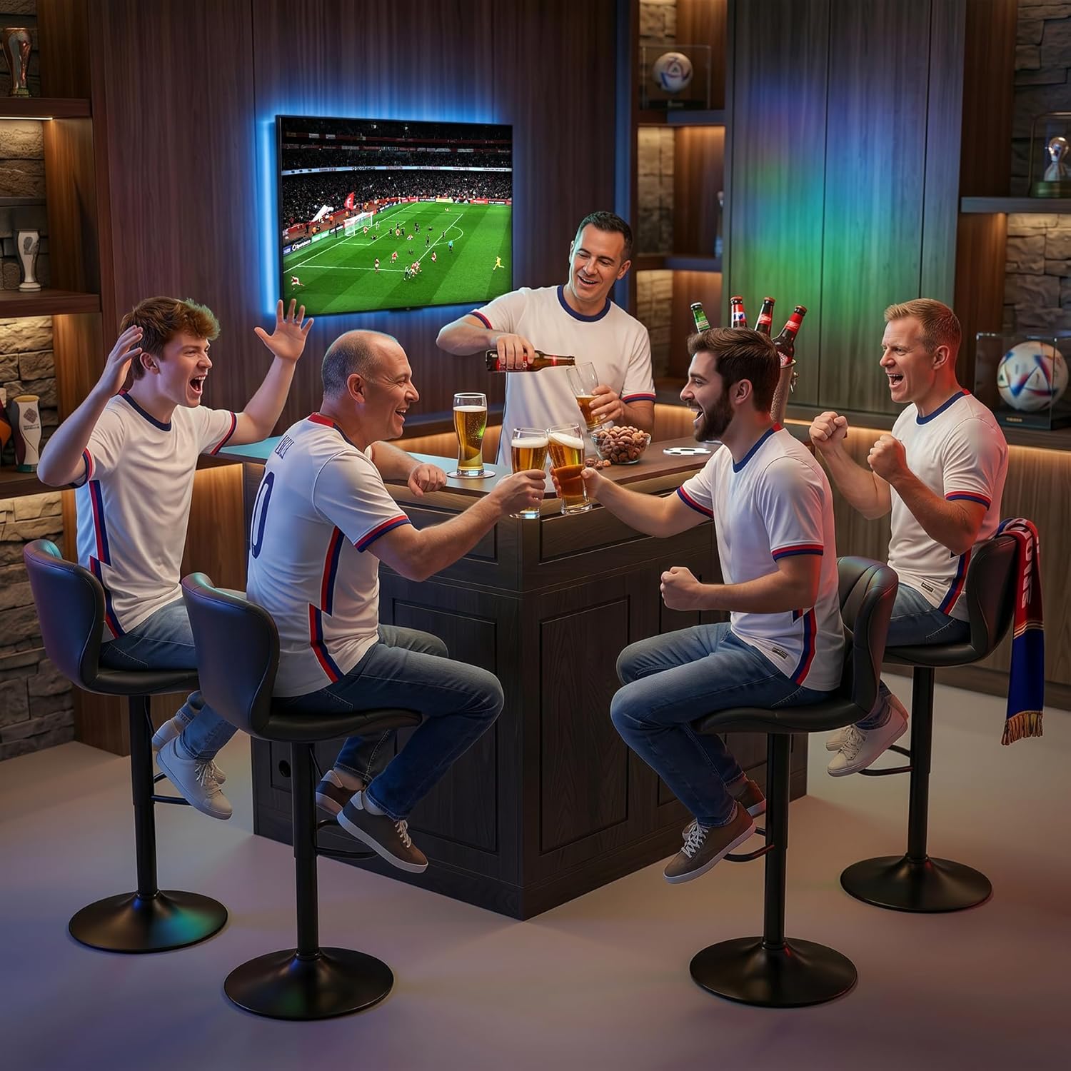 L Shaped Home Bar Unit With Fr - Home Bar And Fridge recension och pris