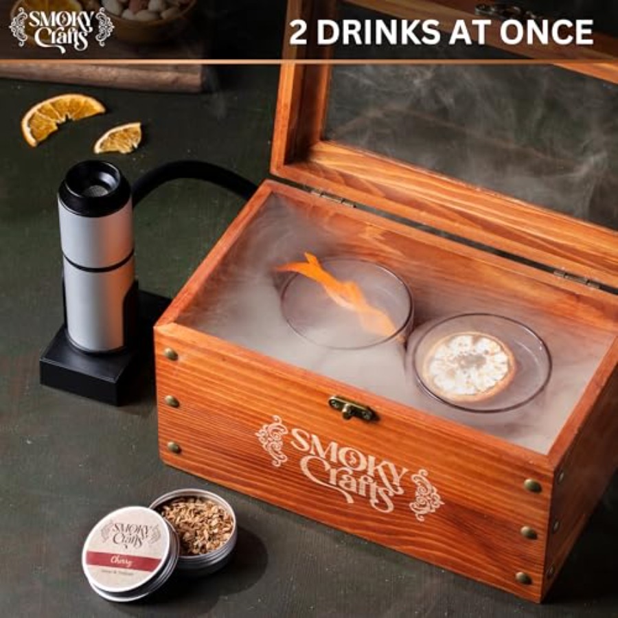Old Fashioned Smoker Kit - Whi - Smoking Gun Kit recension och pris