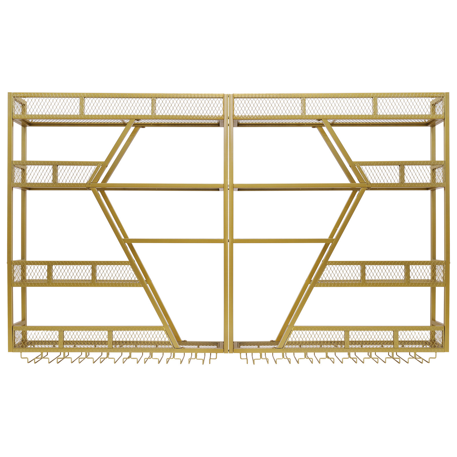 Metal Wine Storage Rack Wall M - Home Bar Shelves recension och pris