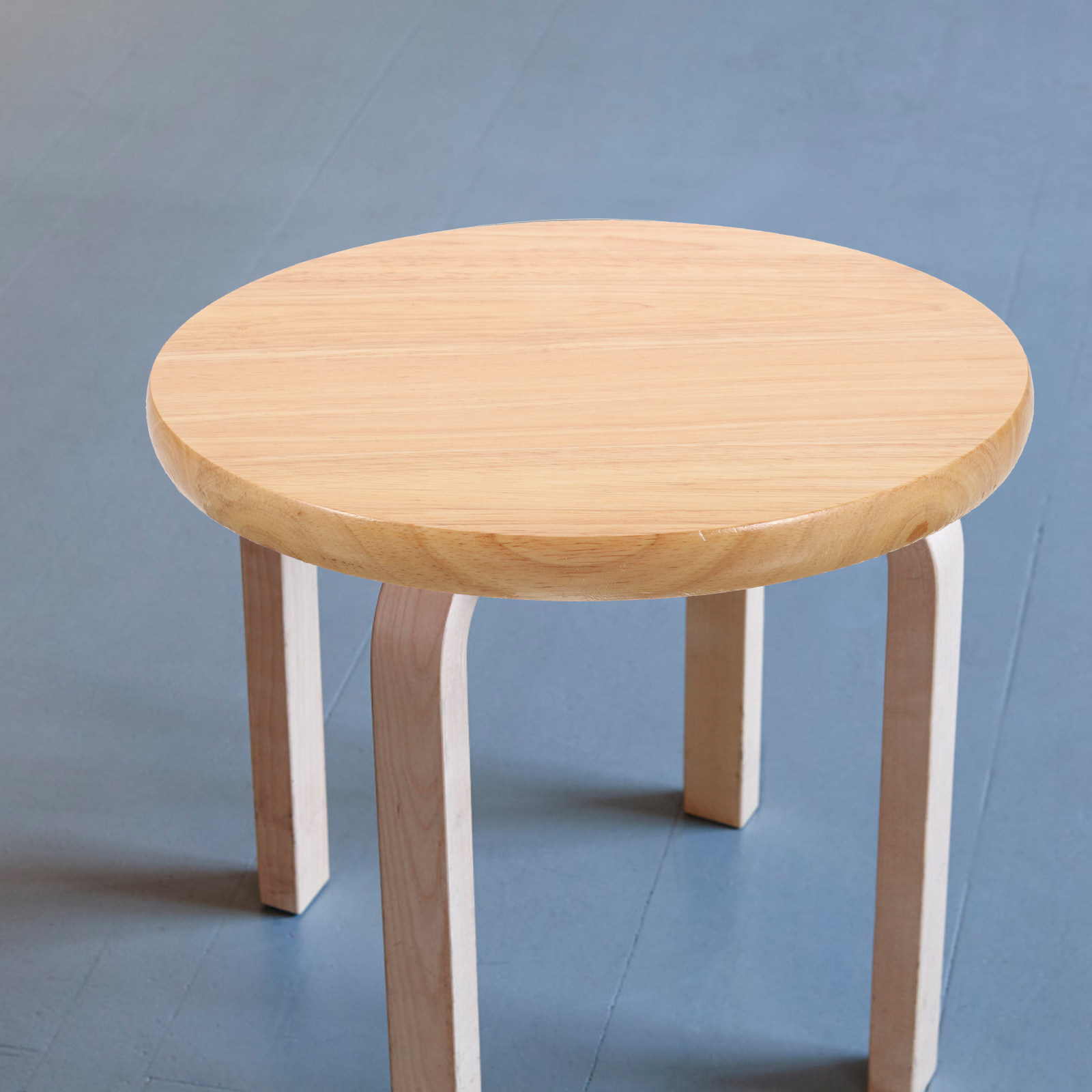 Round Wooden Bar Stool Seat Re - Home Bar Seating recension och pris