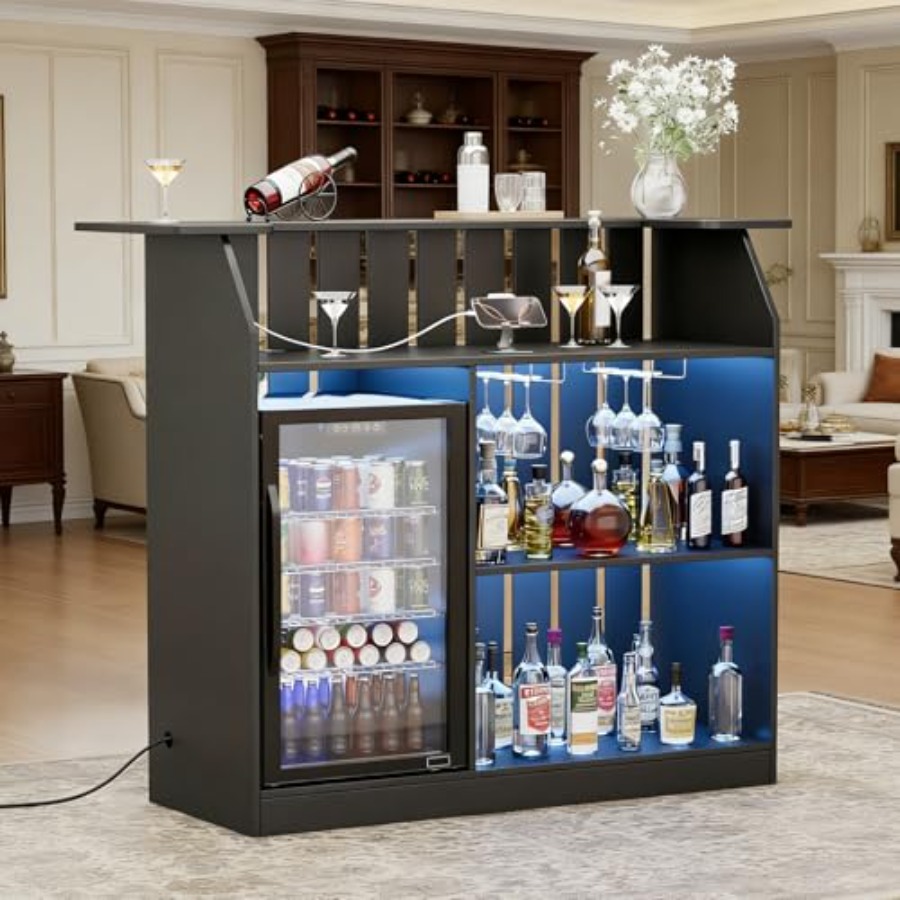 U-Shape Bar Table for home bar - Home Bar And Fridge recension och pris