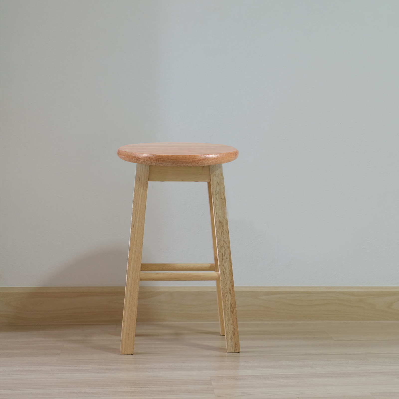 Round Wooden Bar Stool Seat Re - Home Bar Seating recension och pris