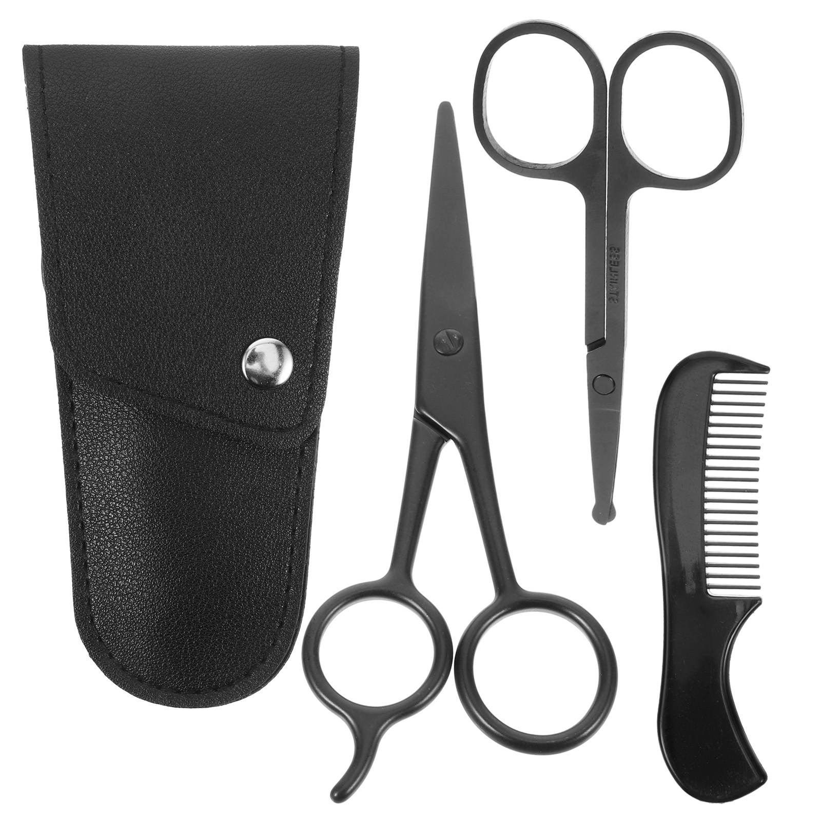 1Set Beard Shears Kit Stainles - Home Barbershop recension och pris