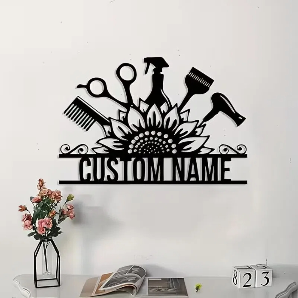 Custom Hair Stylist metal Name - Home Barbershop recension och pris