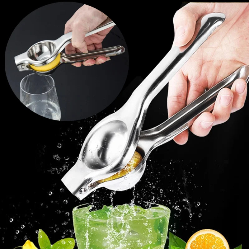 Lemon Squeezer Stainless Steel - Citrus Juicer Bar recension och pris