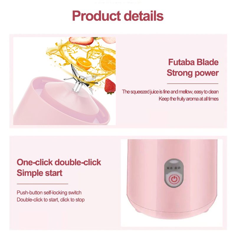 ABBP-Usb Rechargeable Portable - Citrus Juicer Bar recension och pris