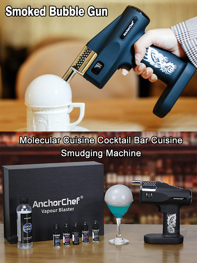 Hand-Held Smoked Bubble Gun Ba - Smoking Gun Kit recension och pris