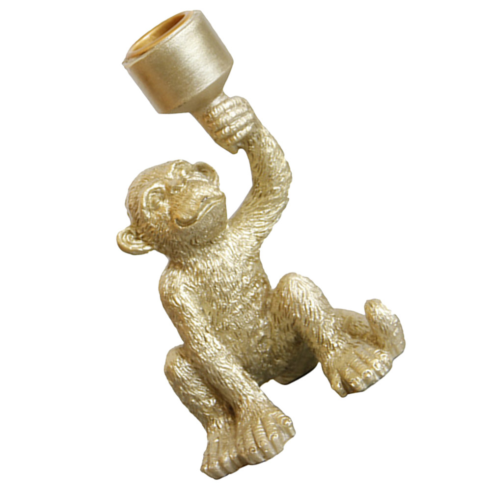 Resin Monkey Pillar Holder Des - Home Bar Stand recension och pris