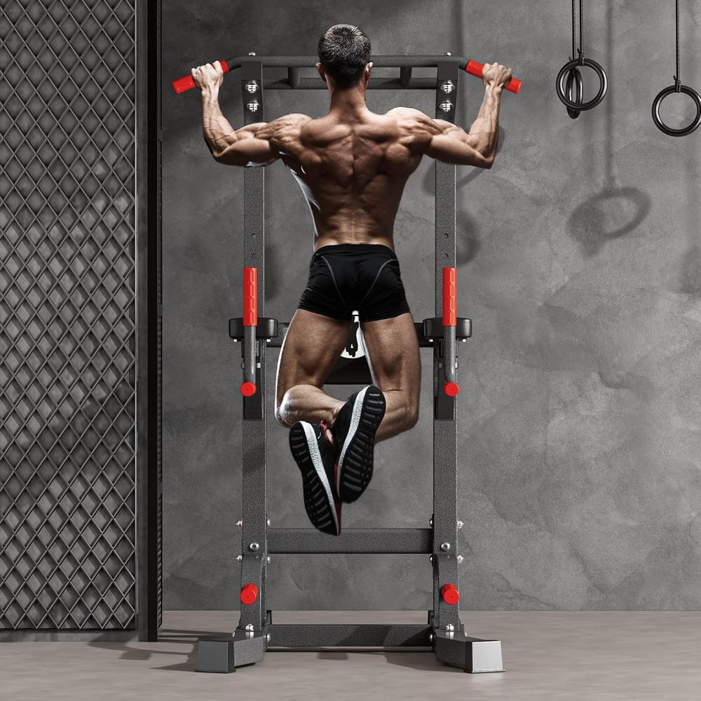 Power Tower Pull Up Bar Dip St - Home Bar Stand recension och pris