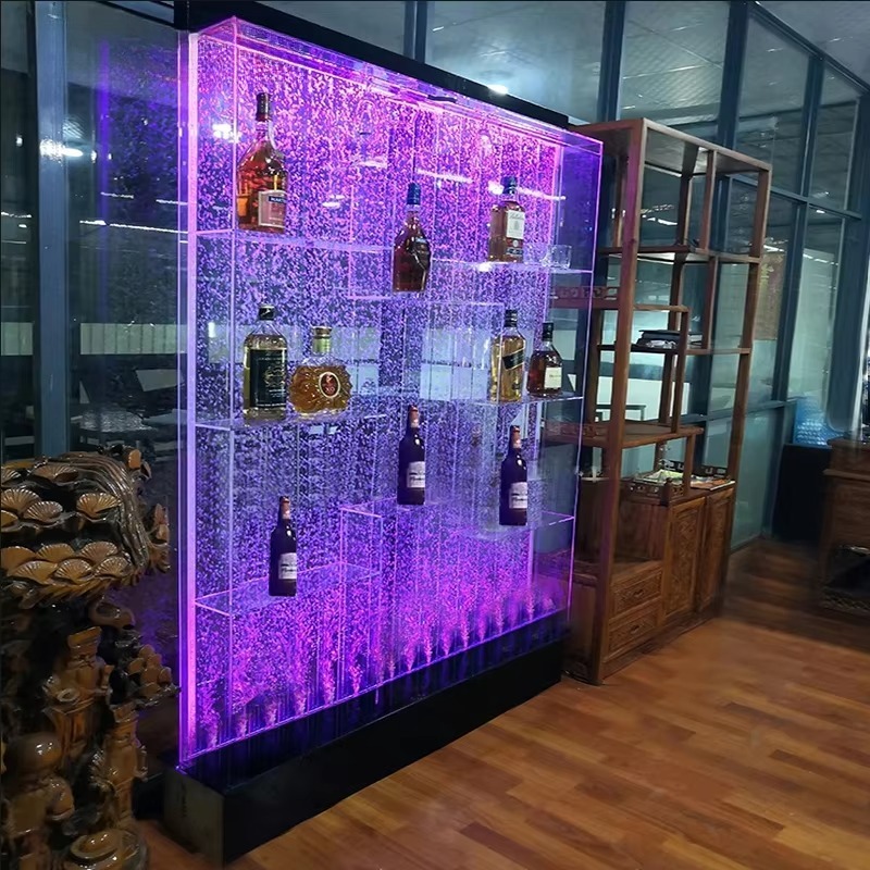 Customized Acrylic LED Water B - Home Bar Shelves recension och pris