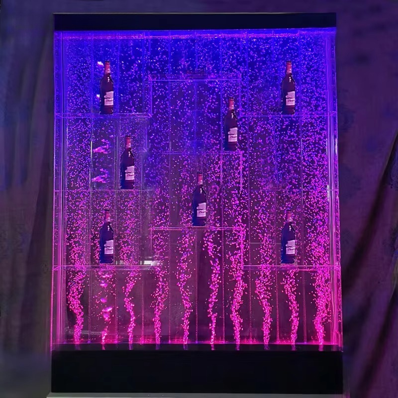 Customized Acrylic LED Water B - Home Bar Shelves recension och pris