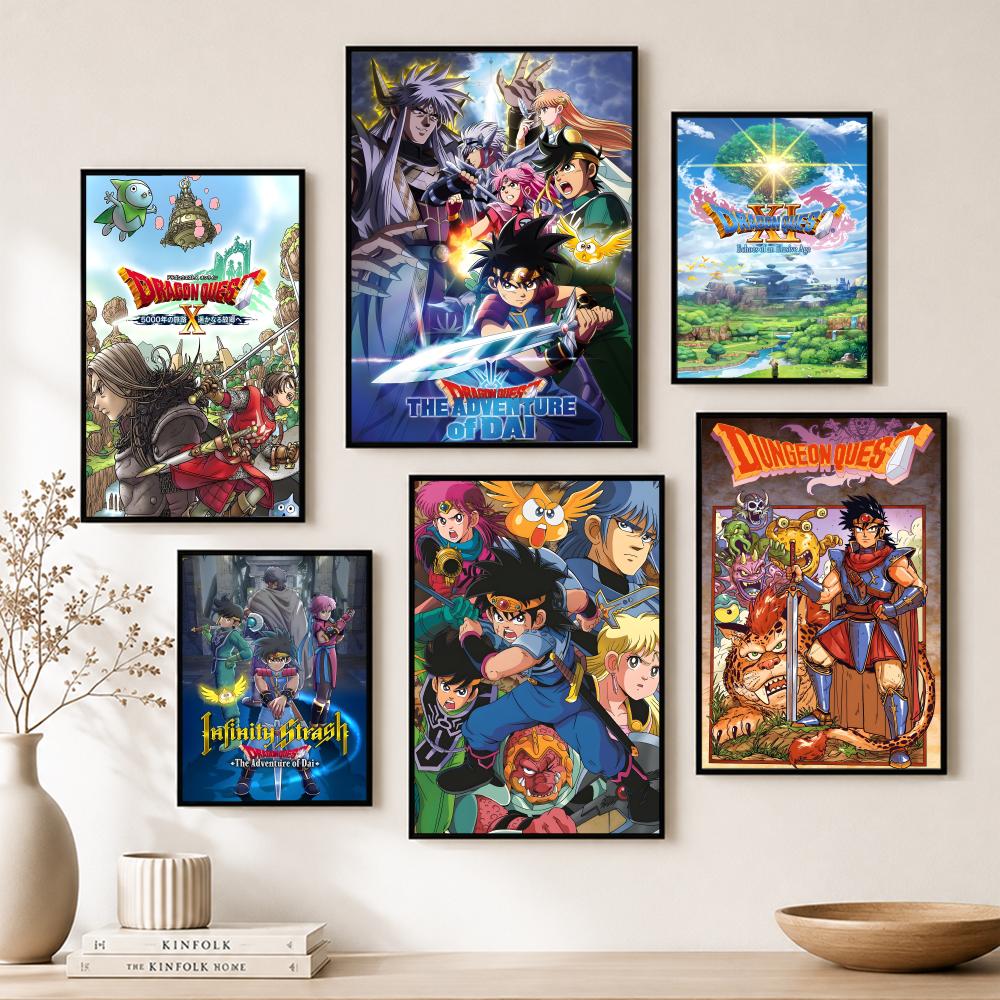 Game D-Dragon Quest Series Pos - Home Bar And Theater recension och pris