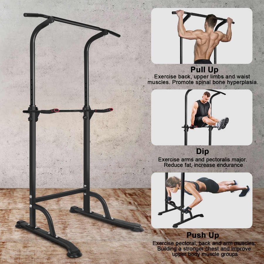Power Tower Workout Dip Statio - Home Bar Stand recension och pris