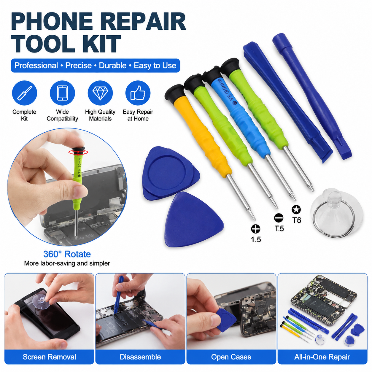 Hand Tool Kit Opening Pry Bar  - Home Bar Android recension och pris