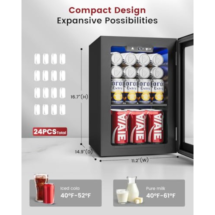 Beverage refrigerator for offi - Home Bar And Fridge recension och pris
