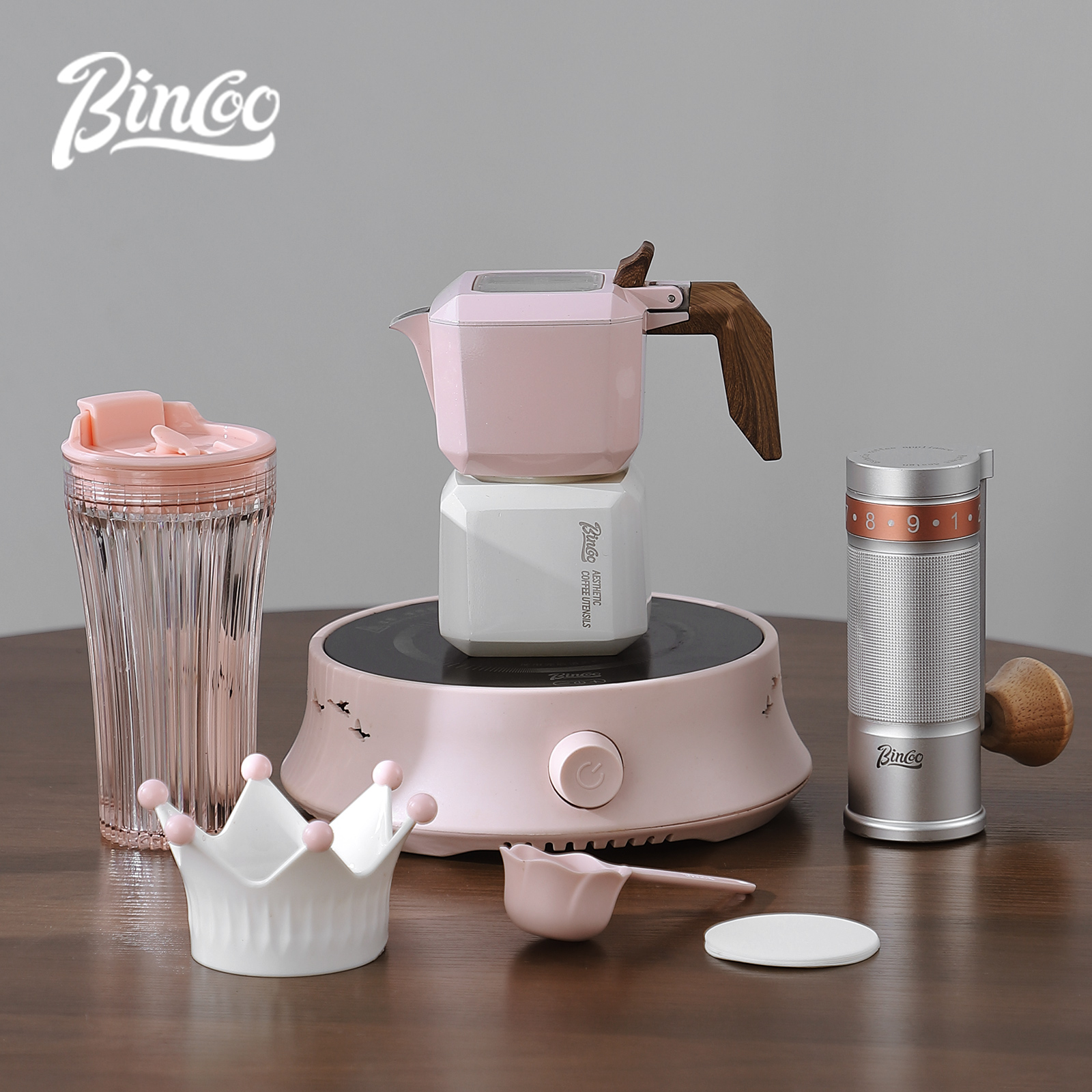 BINCOO Dual Valve Moka Pot Squ - Home Barista recension och pris