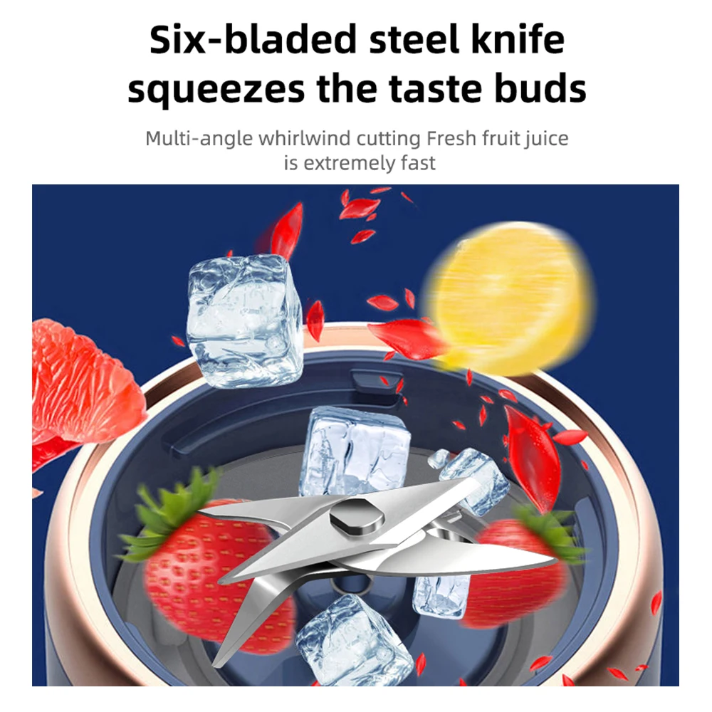 6 Blades Electric Juicer Cup 2 - Citrus Juicer Bar recension och pris