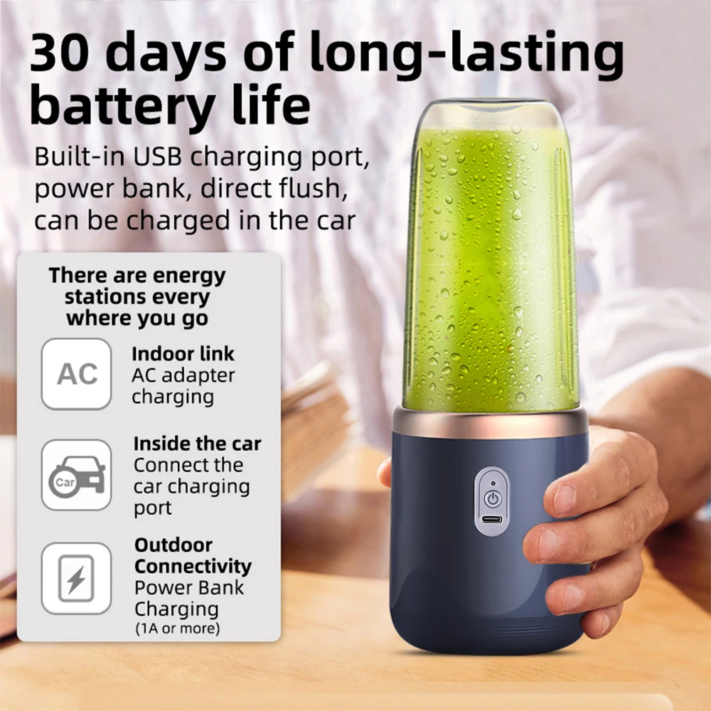 6 Blades Electric Juicer Cup 2 - Citrus Juicer Bar recension och pris