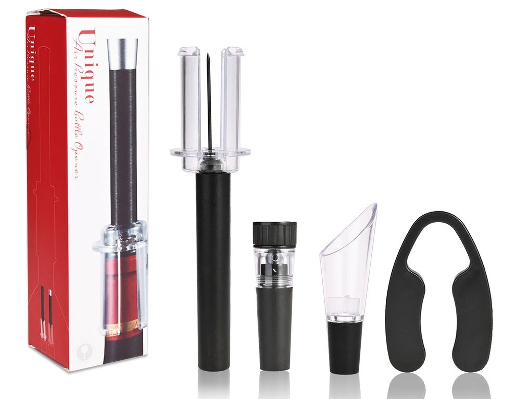 Air Pump Wine Bottle Opener Ai - Wine Preservation Pump recension och pris