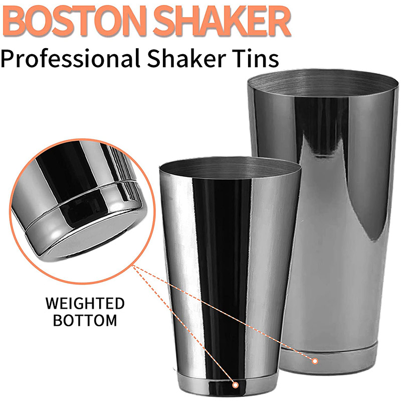Bar Cocktail Shaker Boston Sha - Bitters Bottle Set recension och pris