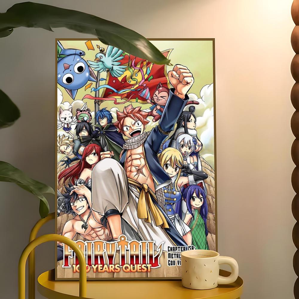 Shonen Fairy Tail Poster Paper - Home Bar And Theater recension och pris