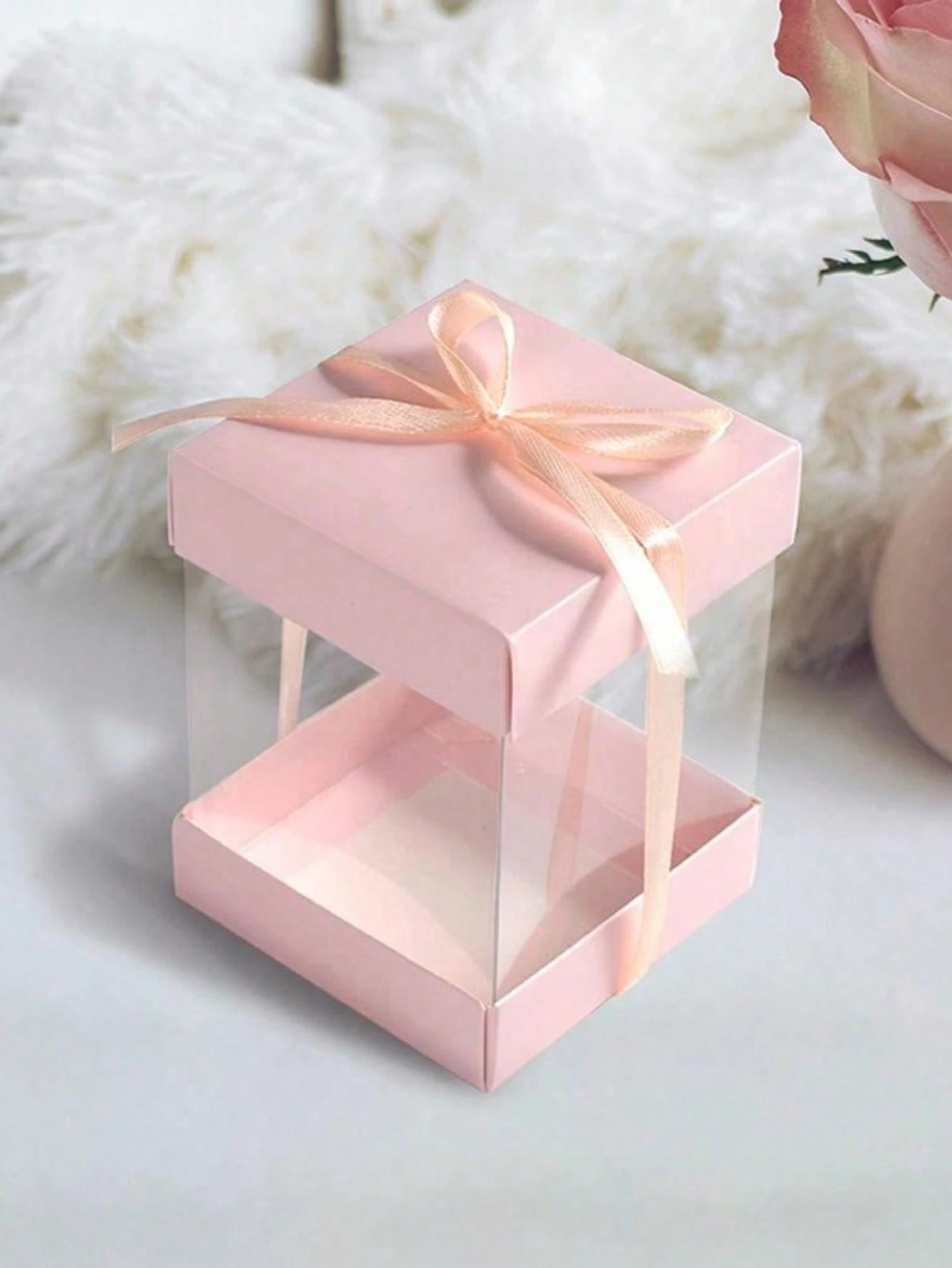 10PCS Clear PET Gift Boxes wit - Bar Cart Gold recension och pris